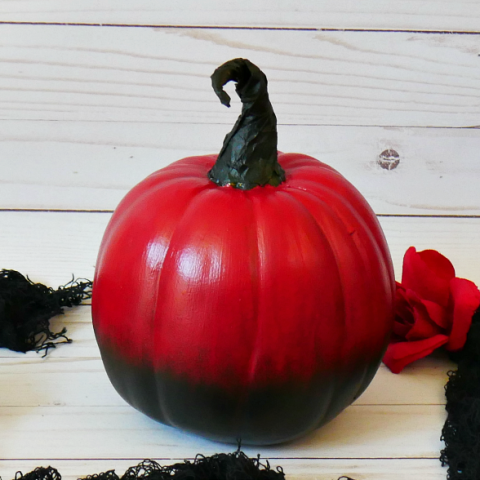 Image for DIY Red Ombre Pumpkin - 3 of 3