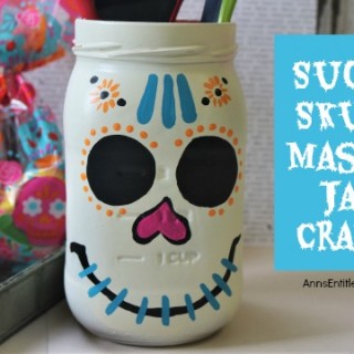 Image for Sugar Skull Mason Jar Craft