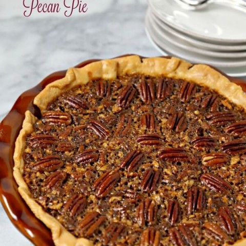 Image for Chocolate Bourbon Pecan Pie for #BloggerCLUE
