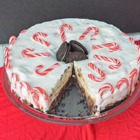 Image for Peppermint Candy Cane Mud Pie Recipe for the Holidays