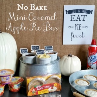 Image for No-Bake Mini Caramel Apple Pie Bar