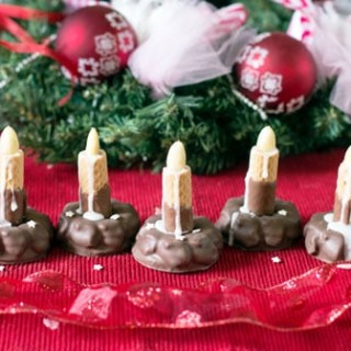 Image for Edible Christmas Candles - an Easy Hack