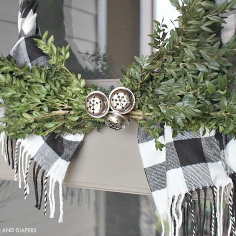 Image for Buffalo Check Wreath