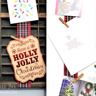 Image for Easy DIY Christmas Card Display