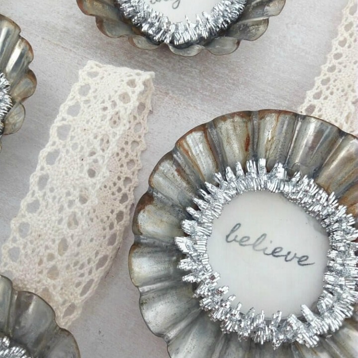 Image for DIY Vintage Farmhouse Style Baking Tin Ornaments
