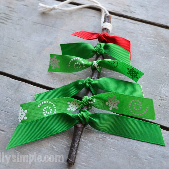 Image for Ribbon Tree Ornament & Giveaway