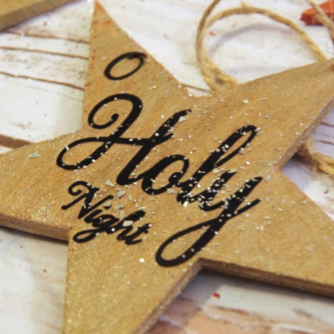 Image for Handmade Wooden Christmas Ornament