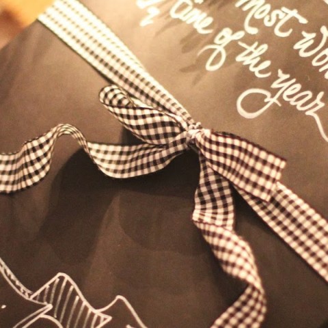 Image for Chalkboard Inspired Wrapping