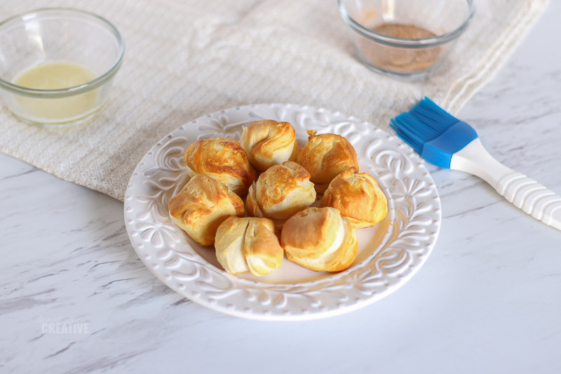 air fried biscuit dough balls