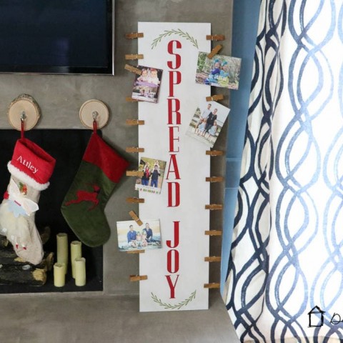 Image for Kaleidoscope Living: DIY Christmas Card Display