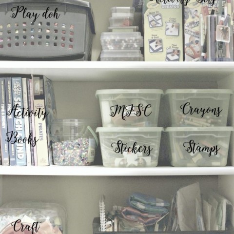 Image for Ideas to help organize your craft and office spaces.