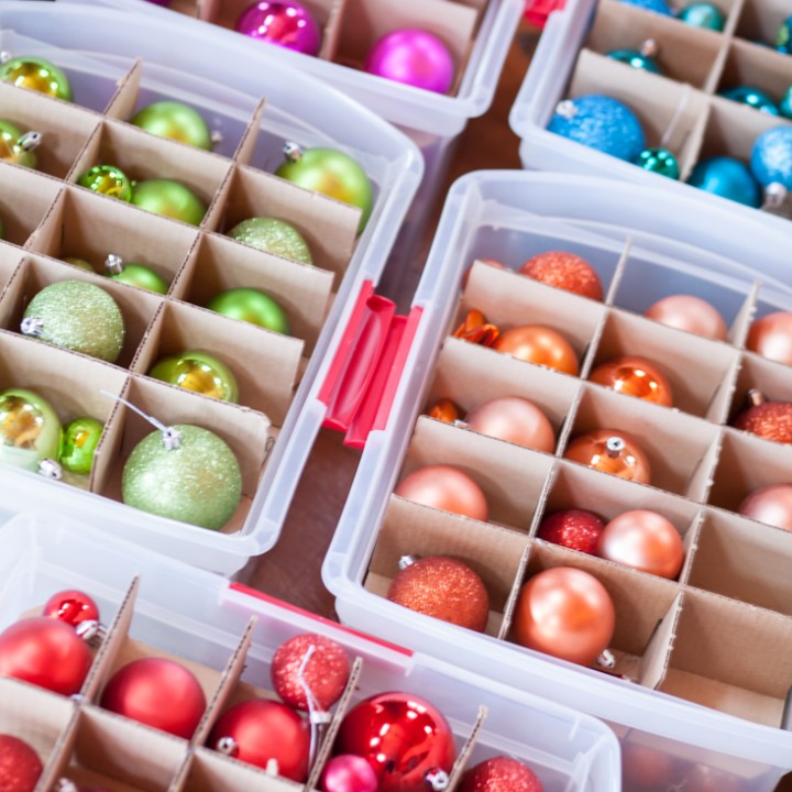Image for Tips For Organizing Christmas Ornaments