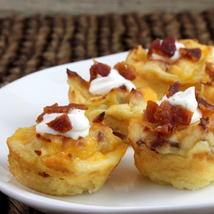 Image for Loaded Mashed Potatoes Appetizer Bites