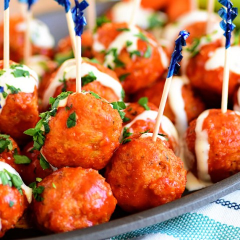 Image for Buffalo Chicken Meatballs