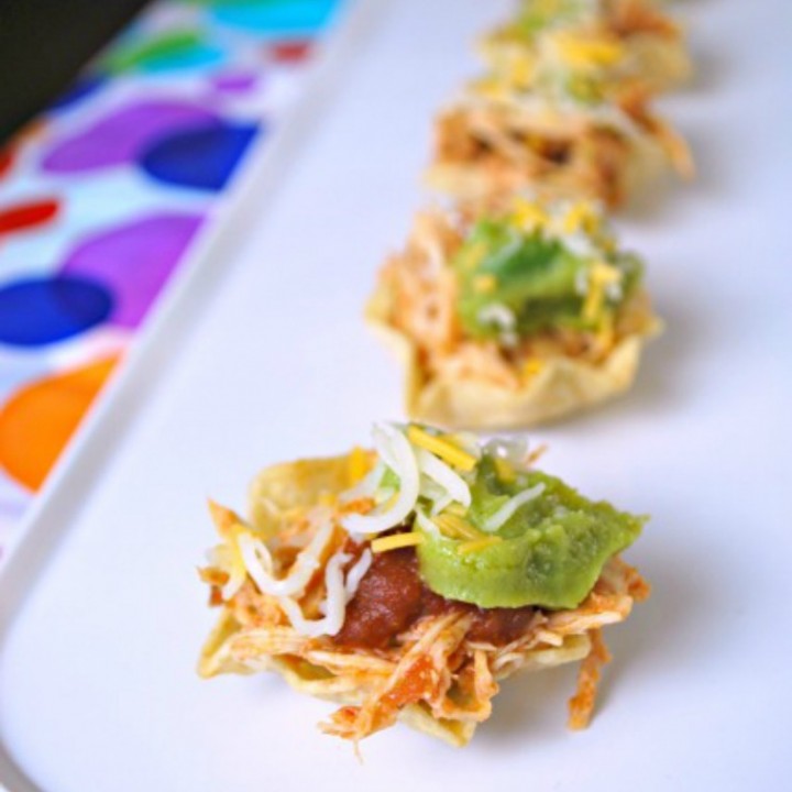 Image for Chicken Taco Cups &ndash; Party Appetizer
