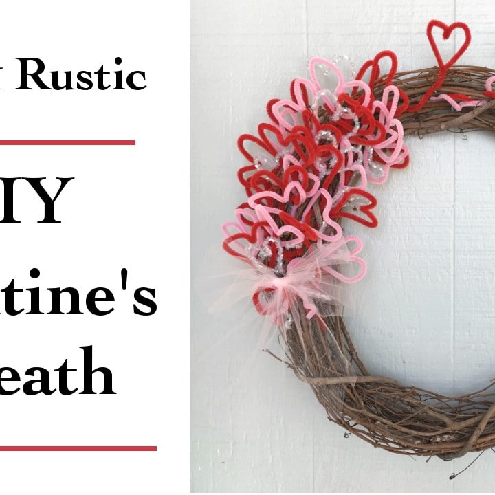 Image for Easy DIY Valentine's Day Wreath under $5