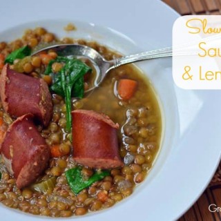 Image for Slow Cooker Sausage and Lentil Soup