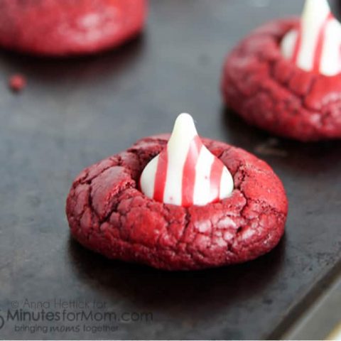 Image for Red Velvet Cake Mix Cookies - 5 Minutes for Mom