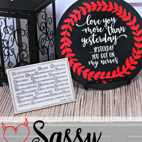 Image for Sassy Valentine's Day Decor�{Silhouette Creators Challenge}