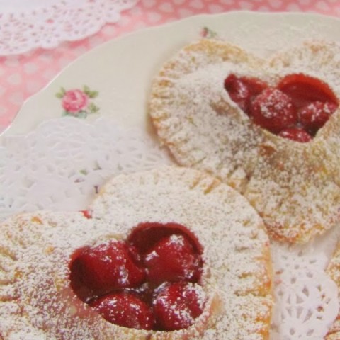 Image for Heart Shaped Cherry Hand Pies