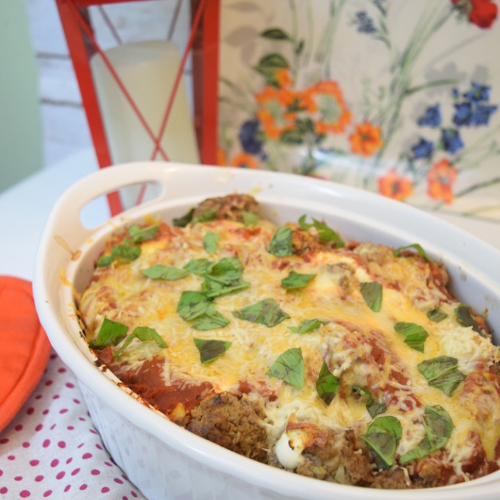 Image for Baked Spaghetti and Meatballs