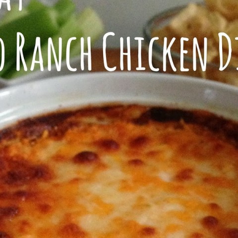 Image for Game Day Buffalo Ranch Chicken Dip.
