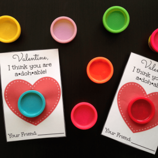 Image for Play-Doh Valentine Free Printable