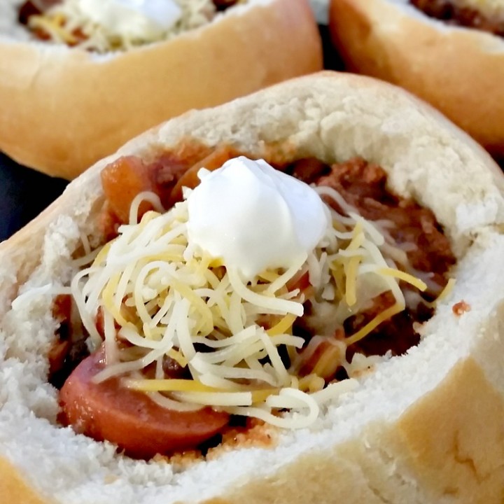 Image for Quick-n-Hearty Chili Bowl Recipe - A Simple 30 Minute Meal
