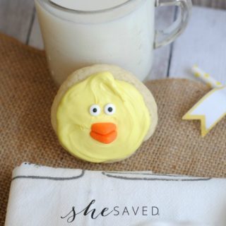 Image for Easter Treat: Easy Baby Chick Cookies Recipe