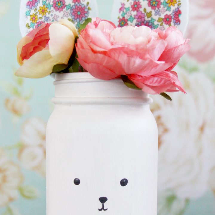 Image for Colorful DIY Bunny Mason Jars |