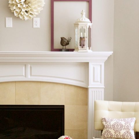 Image for Simple & Rustic Spring Mantel
