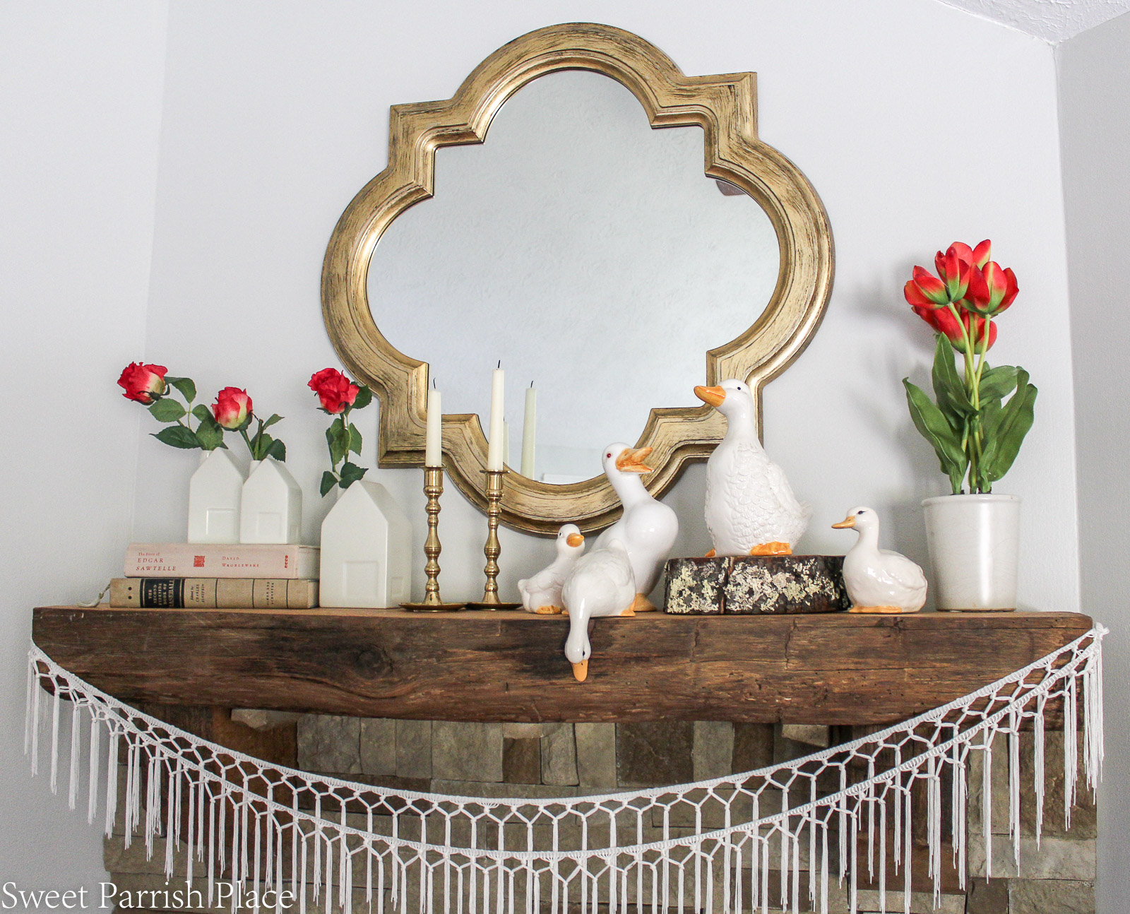 Inspiring Spring Home Decor Ideas - Domestically Creative