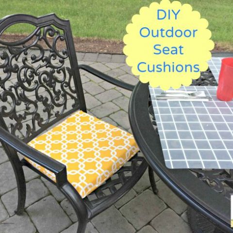 Image for DIY Outdoor Seat Cushions