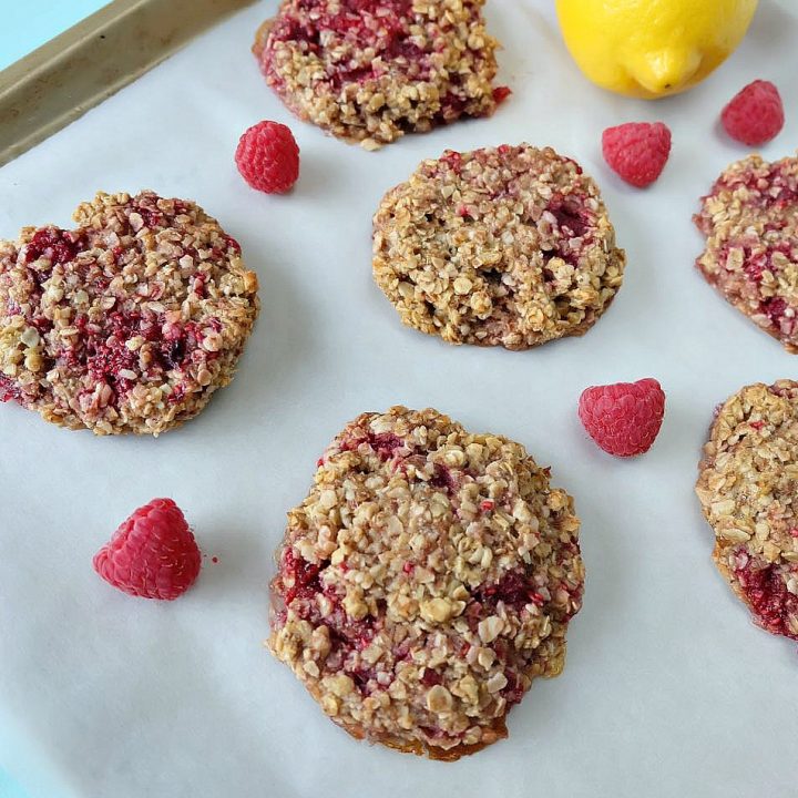 Image for Healthy Lemon Raspberry Breakfast Cookie Recipe- Hello Creative Family