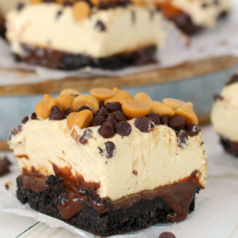 Image for Chocolate Peanut Butter Cheesecake Bars