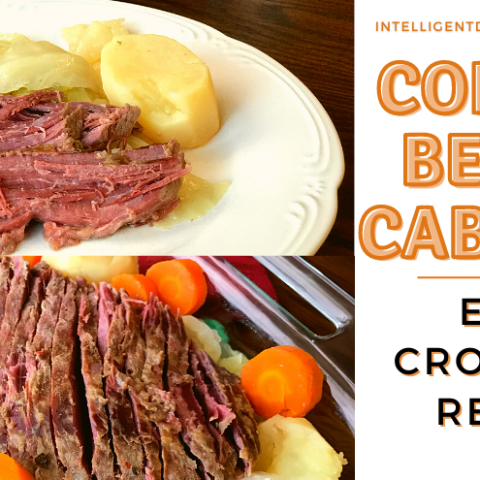 Image for Corned Beef Brisket with Potatoes, Carrots & Cabbage Crockpot Meal