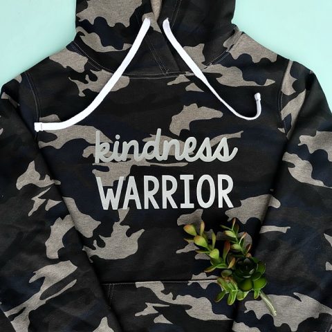 Image for DIY Kindness Warrior Shirt With Free SVG File