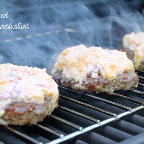Image for Pimento Cheese Burgers: Low Carb Dinner
