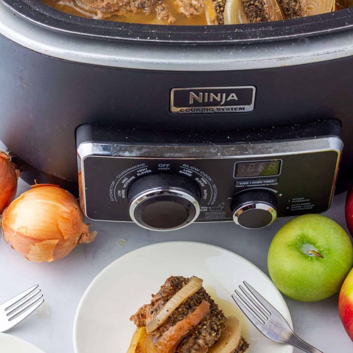 Image for Crockpot Pork Roast with Apple Cider Gravy