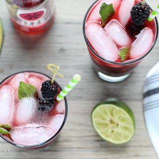 Image for Sparkling Blackberry Mojito Recipe