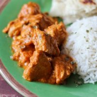 Image for Slow Cooker Butter Chicken and Naan