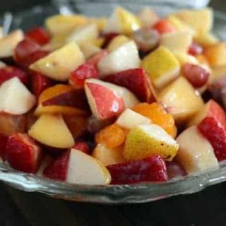 Image for Fruit Salad with Creamy Glazed Dressing