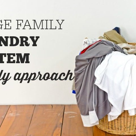 Image for Large Family Laundry - A Daily Approach