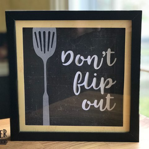 Image for Shadowbox Kitchen Sign