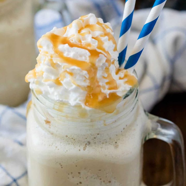 Image for Caramel Coffee Milkshake Recipe