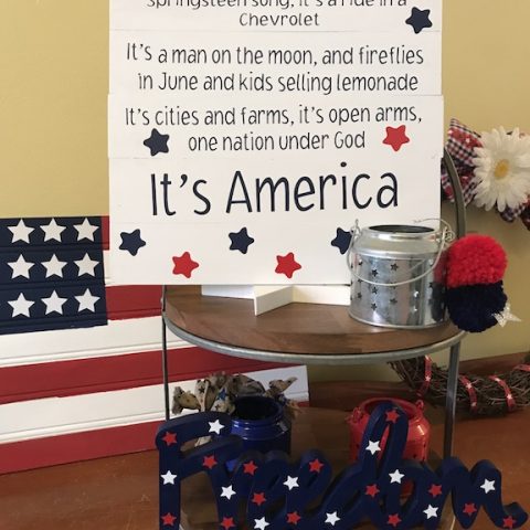 Image for &ldquo;It&rsquo;s America&rdquo; Patriotic Sign