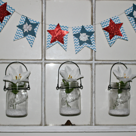 Image for How To Make A Patriotic Banner With A Cricut Machine