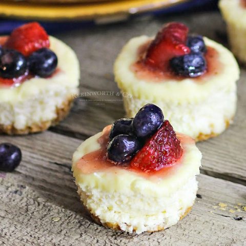 Image for Patriotic Mini-Cheesecakes
