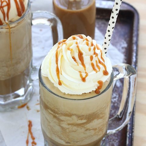 Image for Frozen caramel macchiato coffee recipe