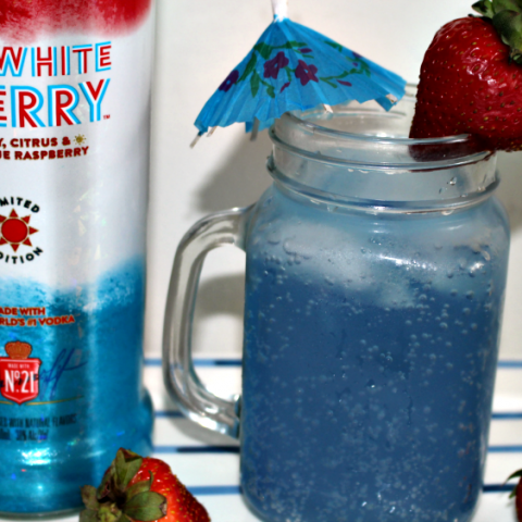 Image for Easy To Make Red White And Berry Patriotic Cocktail